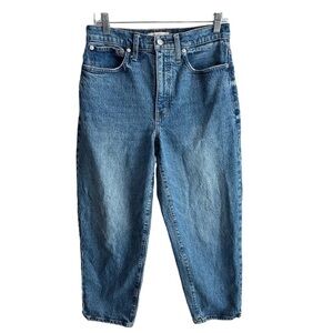 FINAL PRICE: Madewell 28P Petite Balloon Jeans in Corson Wash C2
